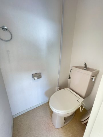 朝倉市堤のアパートのトイレ