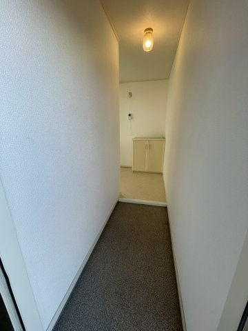 朝倉市堤のアパートの玄関