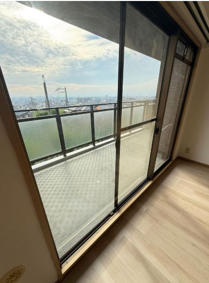 藤和東石切ホームズ見晴らしの丘のバルコニー