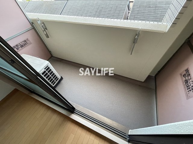 ピュアライズ諏訪のバルコニー