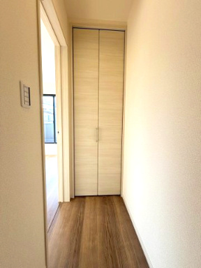 リーブルガーデン岸和田岸城町　2号棟の収納|小物を収納するのに便利です