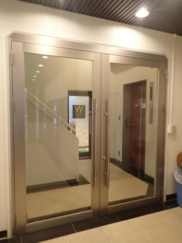 後楽園キャステールのエントランス