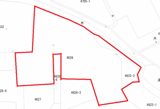 【土地図】 | 鹿屋市古前城町　売地（全2筆）