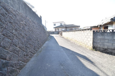 【前面道路含む現地写真】 | 鹿屋市古前城町　売地（全2筆）