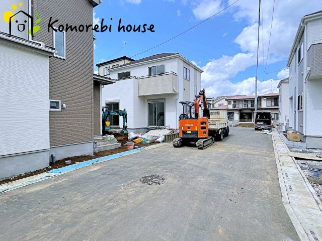 桶川市鴨川1丁目433番　新築一戸建て　ハートフルタウン　Eの前面道路含む現地写真|撮影：'26/02/02