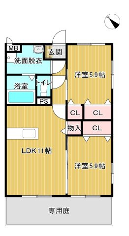 【間取り】 | ユーミーシーア