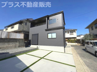 【外観】 | 現地写真。プラス不動産販売なら、現場の全ての棟をまとめてご見学頂けます。