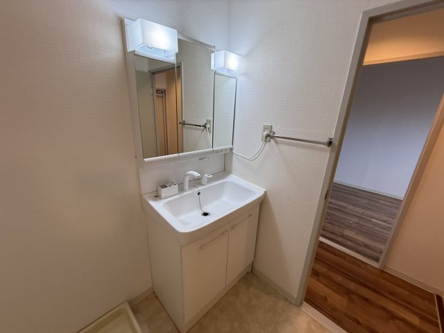 エクセルハイツの独立洗面台