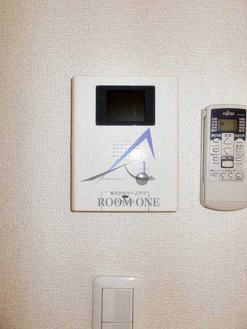 エアリー　ミルトのセキュリティ|モニター付きインターホンです。