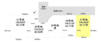 【土地図】 | 大津市本堅田2丁目25　分譲地