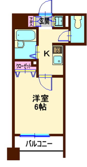 【間取り】 | クリオ戸越銀座壱番館