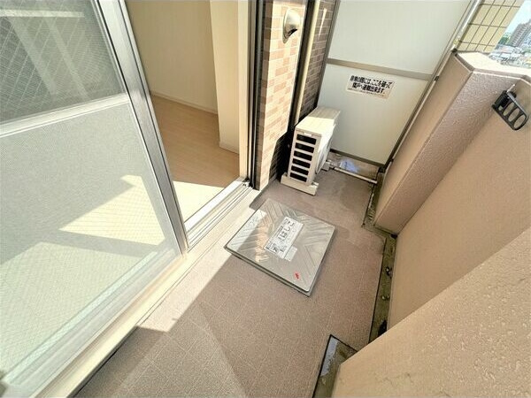 ヴァンデュール名古屋御器所のバルコニー