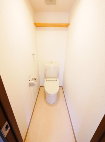 中野区野方６丁目の賃貸マンションのトイレ