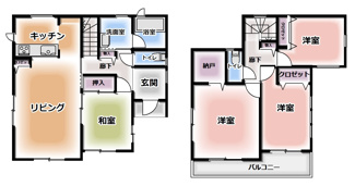 【間取り】 | 滝沢市巣子
