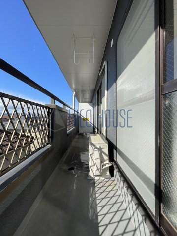 第五山中マンションのバルコニー