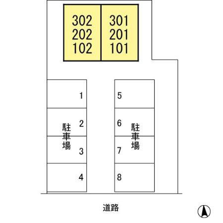 グランメールの区画図