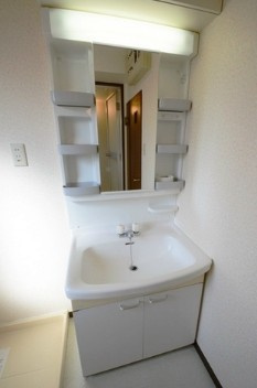 【独立洗面台】 | サクラマンション | うれしい独立洗面台。