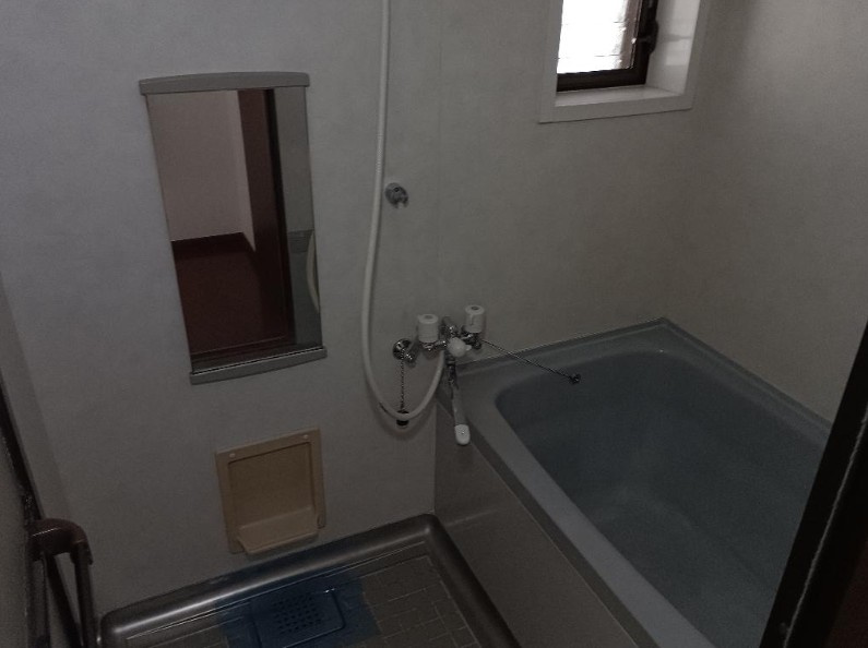 ハイツゆうえんの浴室