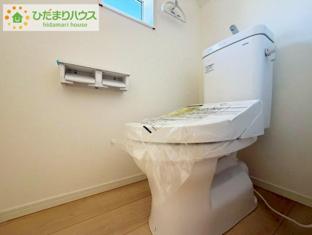 いわき市内郷内町第7　新築戸建　のトイレ|トイレは1F、2F共に完備！取り合いになることがありませんね(^^)/