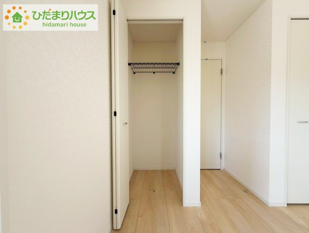 いわき市内郷内町第7　新築戸建　の収納|居室にゆとりが持てるクローゼット付き♪