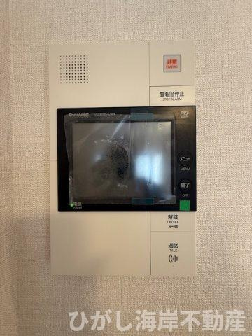 レクセルマンション平塚見附町のセキュリティ|TVモニター付きインターフォン