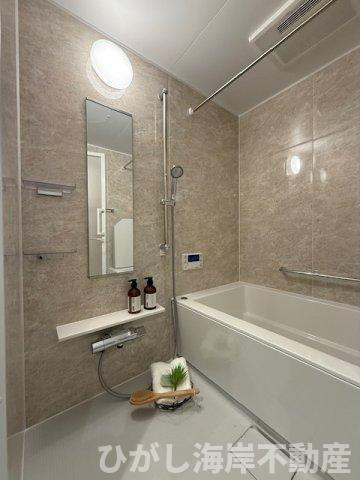 レクセルマンション平塚見附町の浴室|新規リフォーム完了！　浴室乾燥機付きユニットバス