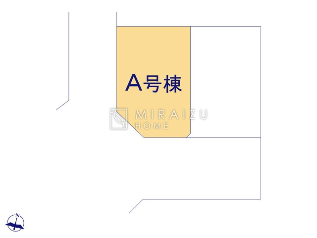 【区画図】 | ご家族様のプライベート空間が確保できる素敵な間取りです。また敷地ゆったりですので、おうち時間を楽しむのにもぴったりですね♪
