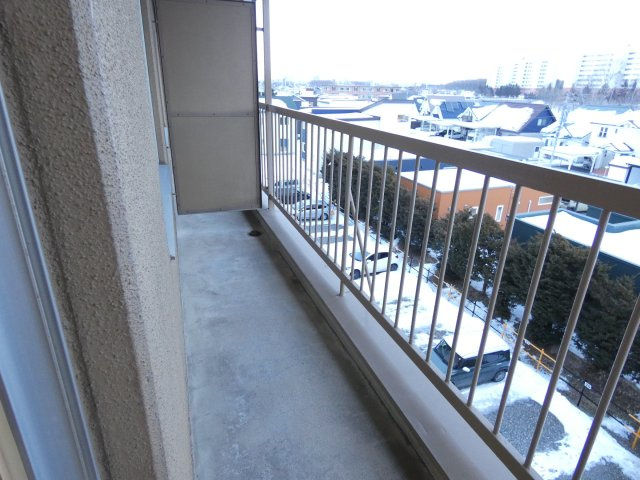 マンション鹿内のバルコニー
