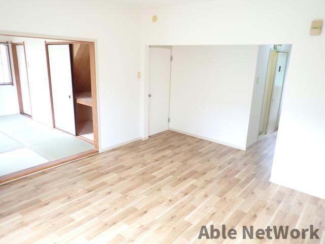 アイビス土合タウンK-7〜K-8のキッチン|広くて使い勝手のいいキッチン