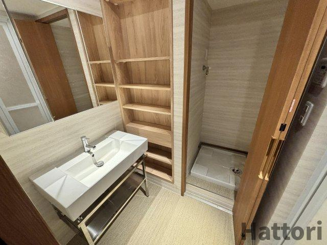 ザ・グランドビュー・オオサカの独立洗面台