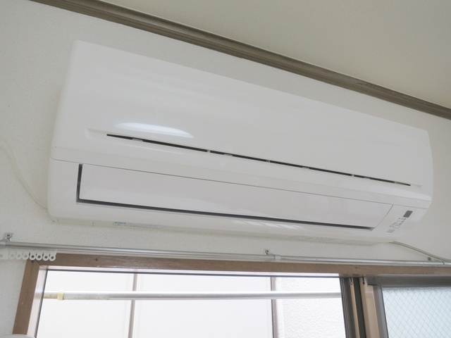 小川荘の設備|もちろんエアコン完備。