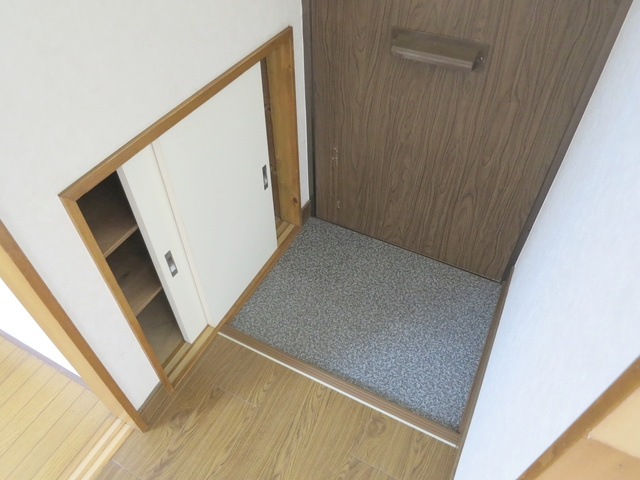 小川荘の玄関|玄関スペース。