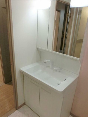 【独立洗面台】 | クレシーダ | 嬉しい独立洗面台付き。