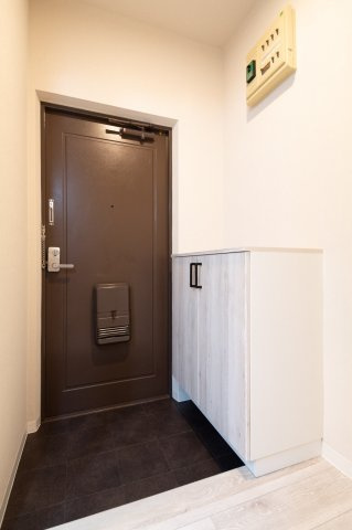 旧）森田マンションの玄関