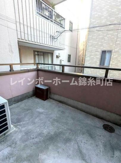 クラウン曳舟のバルコニー