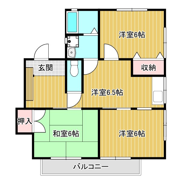久留米市南４丁目のアパート