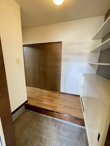 久留米市南４丁目のアパートの玄関