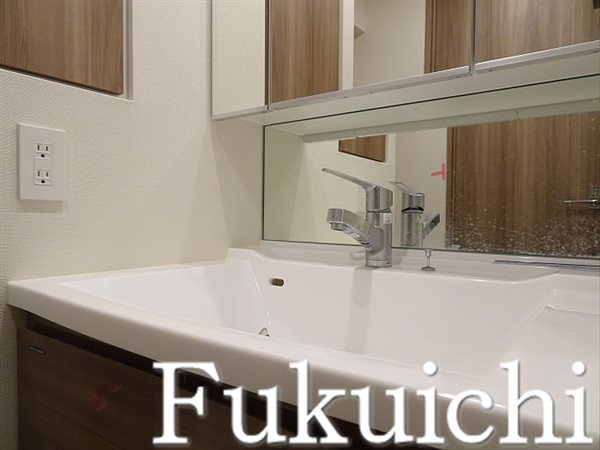 クレストコート大岡山の洗面所