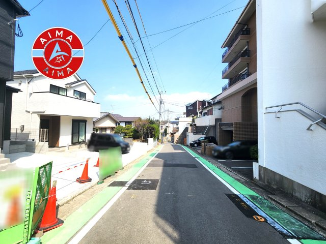福岡市中央区笹丘２丁目第1-5棟（3号棟）の前面道路含む現地写真|前面道路です。