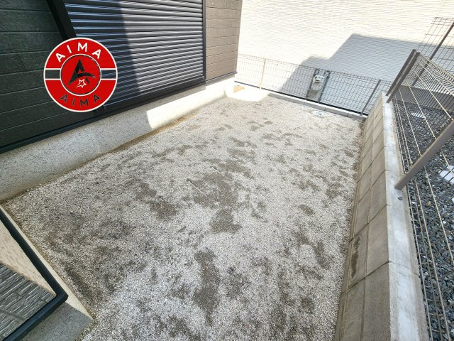 福岡市中央区笹丘２丁目第1-5棟（3号棟）の外観|お庭で自由な時間を過ごせます。