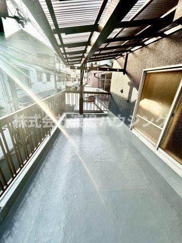 門真市本町テラスハウスのバルコニー|南向き