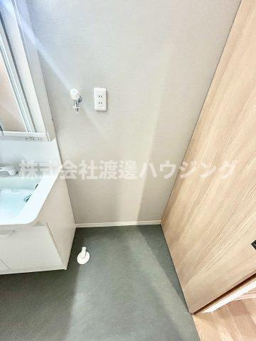 門真市本町テラスハウスの設備|室内洗濯機置場