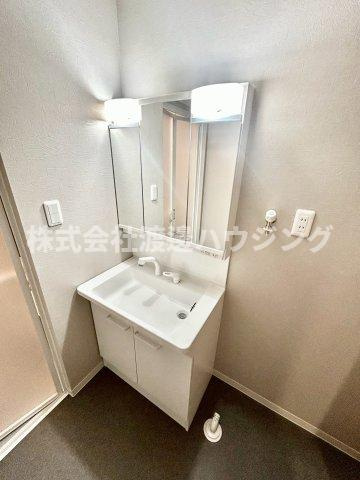 門真市本町テラスハウスの洗面所