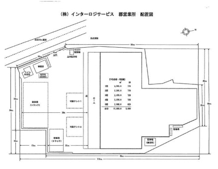 インターロジサービス　郡（こおり）営業所の間取り