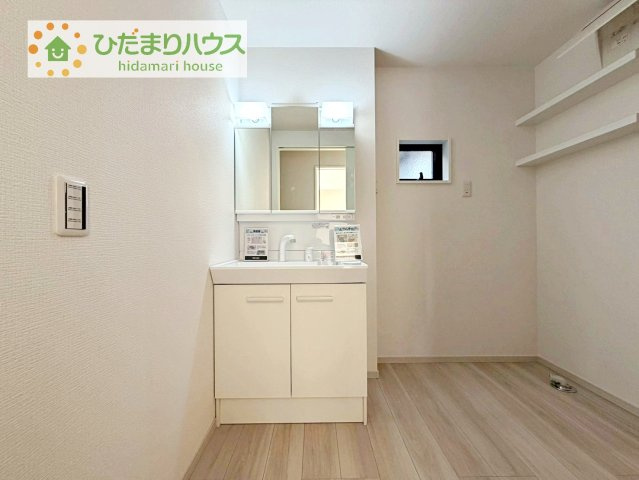 【独立洗面台】 | 取手市戸頭16期　新築戸建　2号棟 | シンプルで使い勝手の良い独立洗面台！