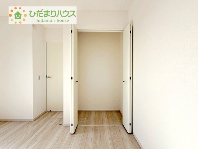【収納】 | 取手市戸頭16期　新築戸建　2号棟 | 全室にクローゼットが付いていて、お部屋の住空間もスッキリ広々使えそうです(^^)