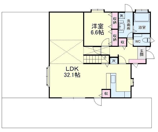 【間取り】 | 長谷戸建借家