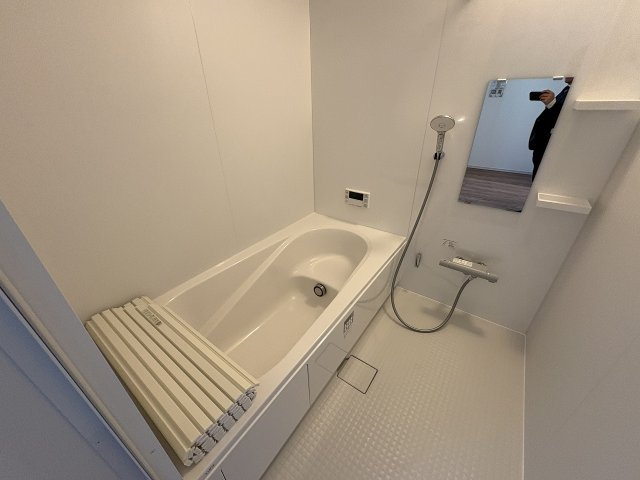 【浴室】 | 春日市天神山4丁目2期　1号棟（全1棟）【仲介手数料無料・0円】 | 現地写真。浴室です。