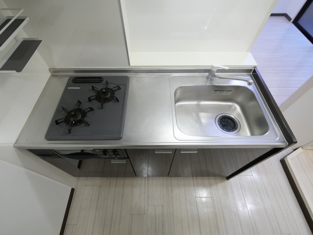 大阪市大正区三軒家西３丁目の賃貸マンションのキッチン