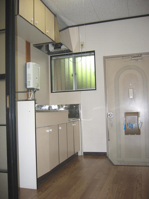 ３．５畳のキッチンです